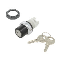 1SFA611280R3001 ABB, Schalter: Drehschalter mit Schlüssel (M2SSK1-301)