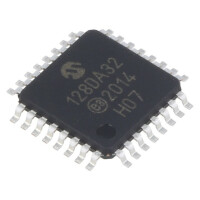 AVR128DA32-E/PT MICROCHIP TECHNOLOGY, IC: AVR Mikrocontroller