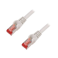 92455 Goobay, Patch cord (S/FTP.6-CU-0015GY)