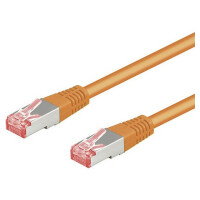 93469 Goobay, Patch cord (S/FTP6-CU-100OR)