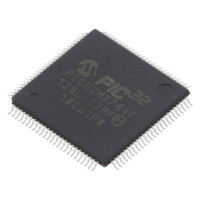 PIC32MX764F128L-I/PF MICROCHIP TECHNOLOGY, IC: PIC-Mikrocontroller (32MX764F128L-I/PF)