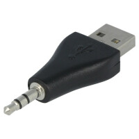 93981 Goobay, Adapter (USB-AM/JACK3.5M)