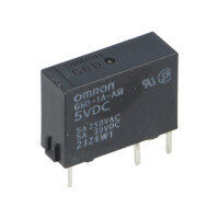 G6D-1A-ASI DC5 OMRON Electronic Components, Relais: elektromagnetisch (G6D-1A-ASI-5DC)