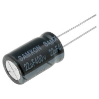 EKM226M2GI20RRSHP SAMXON, Kondensator: elektrolytisch (KM22/400)