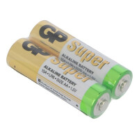 GP15A/F02 SUPER GP, Batterie: alkalisch (BAT-LR6/SUPER-S2)
