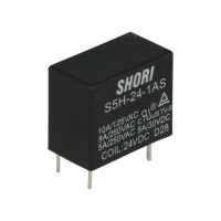 S5H-24-1AS SHORI ELECTRIC, Relais: elektromagnetisch