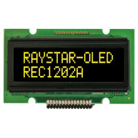REC001202AYPP5N00100 RAYSTAR OPTRONICS, Display: OLED (REC001202AYPP5N01)