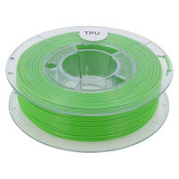 TPU 1,75 BRIGHT GREEN SOLO 0,33 DEVIL DESIGN, Filament: TPU (DEV-TPU-1.75-BGS)