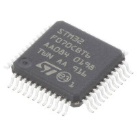STM32F070CBT6 STMicroelectronics, IC: ARM Mikrocontroller