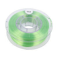 SILK 1,75 BRIGHT GREEN 0,33 DEVIL DESIGN, Filament: SILK (DEV-SILK1.75-0.3BG)
