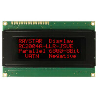 RC2004A-LLR-JSVE RAYSTAR OPTRONICS, Display: LCD