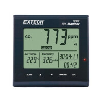 CO100 EXTECH, Messgerät: CO2, Temperatur und Feuchtigkeit