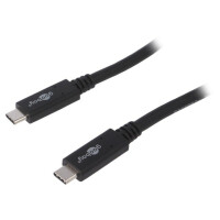 38872 Goobay, Kabel (USB.C-C/G2-0.5BK)