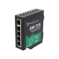 SW-715 BRAINBOXES, Switch Ethernet