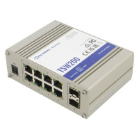TSW200000010 TELTONIKA, Switch PoE Ethernet (TSW200)