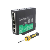 SW-725 BRAINBOXES, Switch Ethernet