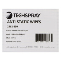 2362-150 Techspray, Putzmittel: Tuch (TCH-2362-150)