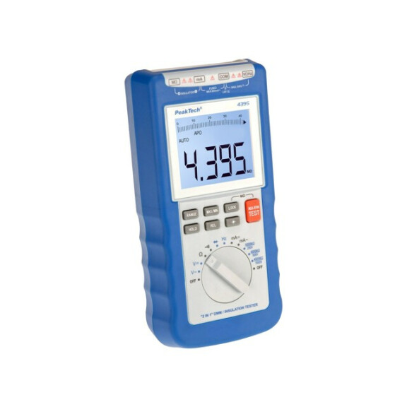 P 4395 PEAKTECH, Mesureur: de résistance d'isolation (PKT-P4395)