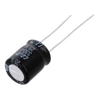 PF1E331MNN1012 Elite, Condensateur: électrolytique