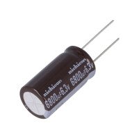 UPM0J682MHD NICHICON, Condensateur: électrolytique