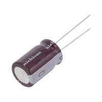 UPT2E221MHD NICHICON, Condensateur: électrolytique