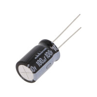 UKL2A101MHD NICHICON, Condensateur: électrolytique