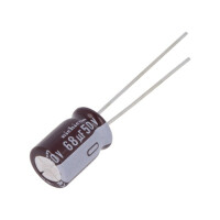 UPM1H680MPD1TD NICHICON, Condensateur: électrolytique