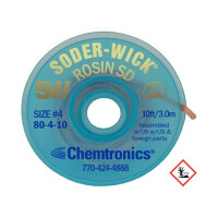 SW80-4-10 CHEMTRONICS, Ruban: dessoudage (CH-SW80-4-10)