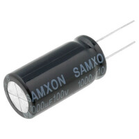 ESK108M2AL40RRS0P SAMXON, Condensateur: électrolytique