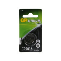 GP CR2016 GP, Pile: lithium (BAT-CR2016/GP-BL1)