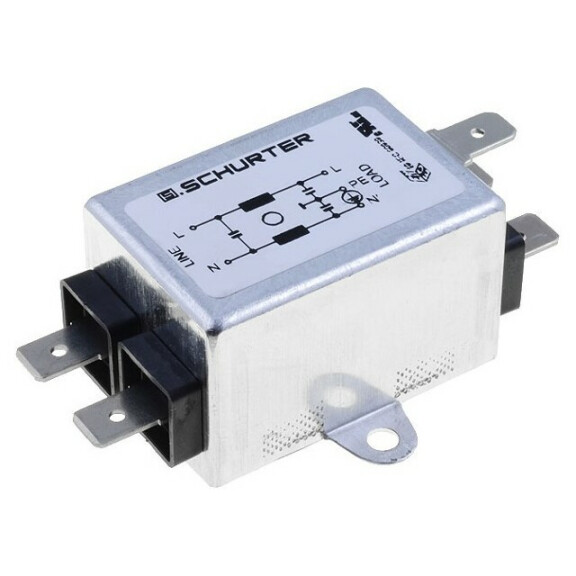 5500.2040 SCHURTER, Filter: onderdrukkend