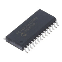 PIC24FJ64GU202-I/SO MICROCHIP TECHNOLOGY, IC: microcontroller PIC (24FJ64GU202-I/SO)