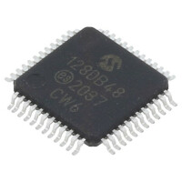 AVR128DB48-I/PT MICROCHIP TECHNOLOGY, IC: microcontroller AVR
