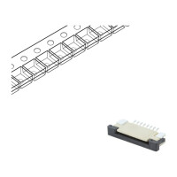 DS1020-07-8VBT1A-R CONNFLY, Connector: FFC/FPC