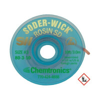 SW80-3-10 CHEMTRONICS, Tape: desoldeer (CH-SW80-3-10)