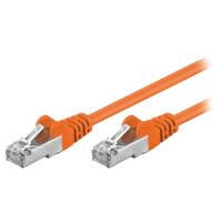 93458 Goobay, Patch cord (F/UTP5-CCA-100OR)