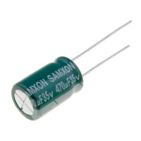 10 ST. GF470/35 SAMXON, Kondensator: elektrolytisch