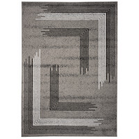 Dywan Nowoczesny Np55k Gray Luxury Eym Szary
