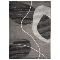 Dywan Nowoczesny Np33l Gray Luxury Eym Szary