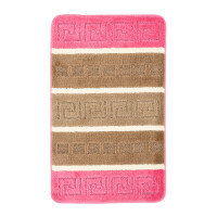 Dywanik łazienkowy A5016 Pink Camel Multi Grecki Różowy