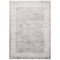 Dywan Nowoczesny Ni75b Shrnik Light Gray Ares Hbb Szary
