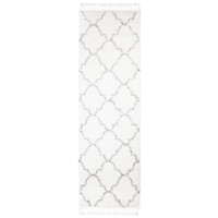 Dywan Shaggy G938a Cream/dark Gray Boho Kremowy