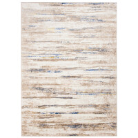 Dywan Nowoczesny D158m White/dark Blue Asthane Biały