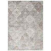Dywan Nowoczesny Ap21b Light Gray Feyruz Ffs Szary