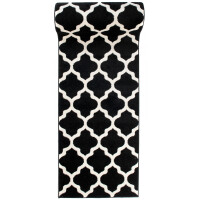 Chodnik Nowoczesny K082d Black Luxury Esm Chodnik Czarny