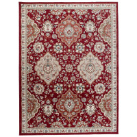 Dywan Tradycyjny L757a Red Dubai Bil Czerwony
