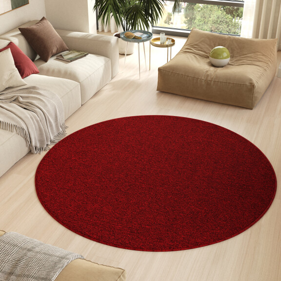 Dywan Do Salonu 3011 Nizza Round Czerwony