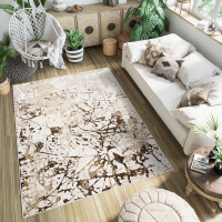 Dywan Do Salonu Mz26D Shrnik Golden Hbj Kremowy