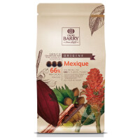 Hořká čokoláda - kuvertura Mexique Origine 66%, 2,5 kg balení | CACAO BARRY, CHD-N66MEX-E4-U70