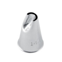 Zdobící špička - půlměsíc, sada 5 ks - 18x26x9 mm - BX0047 | MARTELLATO, Fancy Piping Nozzles